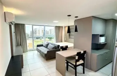 Apartamento mobiliado para venda em cabedelo, ponta de campina, 1 dormitório, 1 banheiro