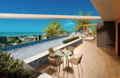 Apartamento para venda em joão pessoa, bessa, 1 dormitório, 1 banheiro, 1 vaga