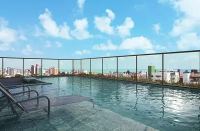 Apartamento para venda em joão pessoa, bessa, 3 dormitórios, 2 suítes, 1 banheiro, 1 vaga