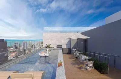 Flat para venda em cabedelo, ponta de campina, 1 dormitório, 1 banheiro