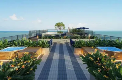 Flat para venda em joão pessoa, cabo branco, 1 dormitório, 1 banheiro