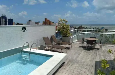 Apartamento para Locação em João Pessoa, Manaíra, 2 dormitórios, 1 suíte, 2 banheiros, 2 vagas