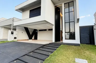 Casa em condomínio fechado com 3 quartos à venda na Avenida José Frauzino, Jardins Bolonha, Senador Canedo