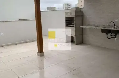 cobertura no Campestre com 2 dormitórios 1 suíte 2 vagas - em Santo André - SP