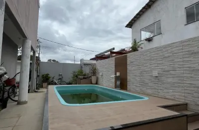 Casa duplex com piscina + 2 suítes – condomínio vivendas de guaratiba- estrada da grama