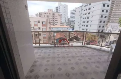 Apartamento residencial à venda, caiçara, praia grande - ap0986.