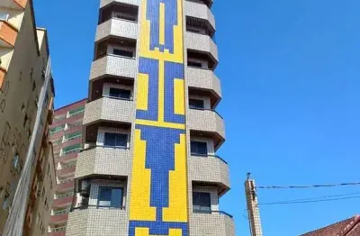 Apartamento com 1 dormitório à venda, 53 m² por r$ 250.000,00 - tupi - praia grande/sp