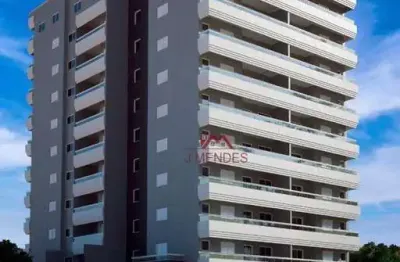 Apartamento residencial à venda, guilhermina, praia grande - ap0490.