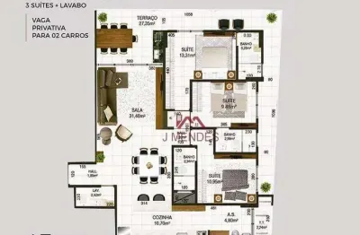 Apartamento residencial à venda, canto do forte, praia grande - ap0570.