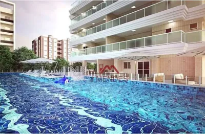 Apartamento residencial à venda, caiçara, praia grande - ap1219.
