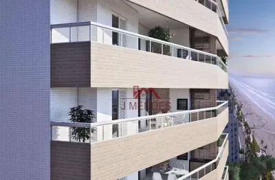 Apartamento residencial à venda, caiçara, praia grande - ap2744.