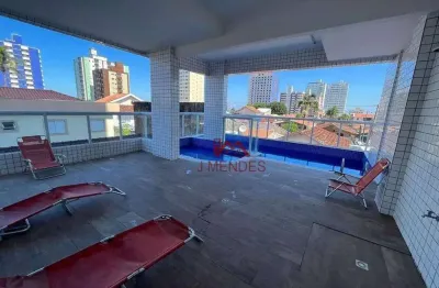 Apartamento residencial à venda, maracanã, praia grande - ap3833.