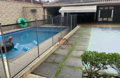 Casa com 3 dormitórios à venda, 211 m² por r$ 890.000,00 - jardim real - praia grande/sp