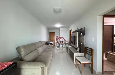 Apartamento com 2 dormitórios à venda, 84 m² por r$ 485.000,00 - vila guilhermina - praia grande/sp