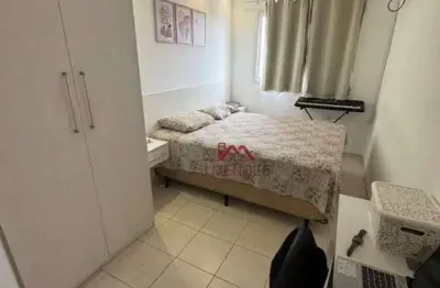 Apartamento com 1 dormitório à venda, 50 m² por r$ 300.000 - aviação - praia grande/sp