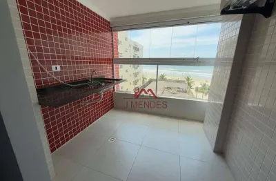 Apartamento com 2 dormitórios à venda, 67 m² por r$ 580.000,00 - caiçara - praia grande/sp