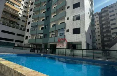Apartamento com 1 dormitório à venda, 45 m² por r$ 325.000 - ocian - praia grande/sp