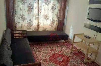 Apartamento com 1 dormitório à venda, 45 m² por r$ 210.000,00 - tupi - praia grande/sp