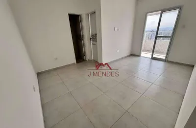 Apartamento com 1 dormitório à venda, 60 m² por r$ 450.000,00 - aviação - praia grande/sp