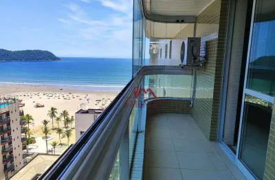 Apartamento com 2 dormitórios à venda, 82 m² por r$ 750.000 - canto do forte - praia grande/sp