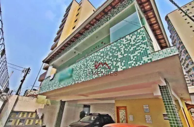 Casa com 2 dormitórios à venda, 58 m² por r$ 310.000,00 - tupi - praia grande/sp