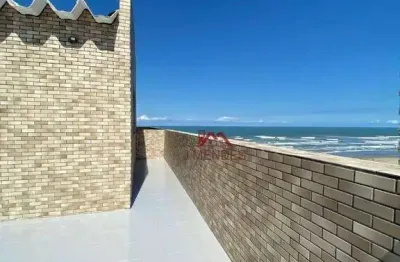 Cobertura com 2 dormitórios à venda, 155 m² por r$ 650.000,00 - aviação - praia grande/sp
