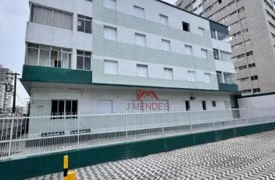 Kitnet com 1 dormitório à venda, 27 m² por r$ 180.000,00 - tupi - praia grande/sp