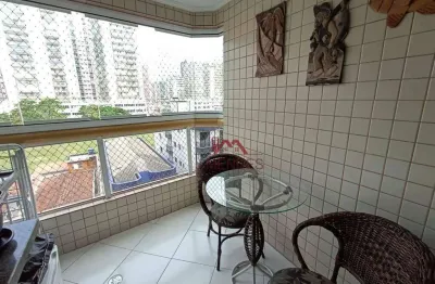 Apartamento com 2 dormitórios à venda, 70 m² por r$ 460.000,00 - aviação - praia grande/sp