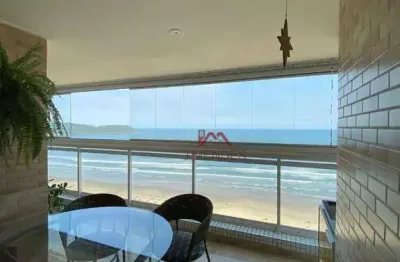 Apartamento com 4 dormitórios à venda, 150 m² por r$ 2.500.000,00 - vila guilhermina - praia grande/sp