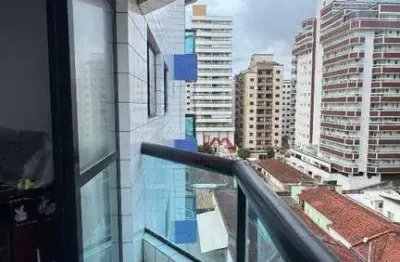 Apartamento com 1 dormitório à venda, 46 m² por r$ 310.000 - vila assunção - praia grande/sp