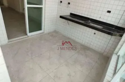 Apartamento com 2 dormitórios à venda, 69 m² por r$ 495.000,00 - tupi - praia grande/sp