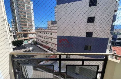 Apartamento com 1 dormitório à venda, 42 m² por r$ 295.000,00 - vilamar - praia grande/sp
