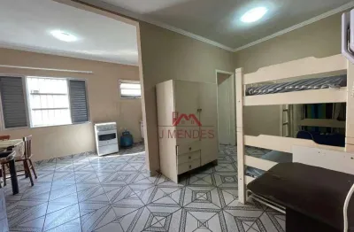 Kitnet com 1 dormitório à venda, 31 m² por r$ 160.000,00 - mirim - praia grande/sp