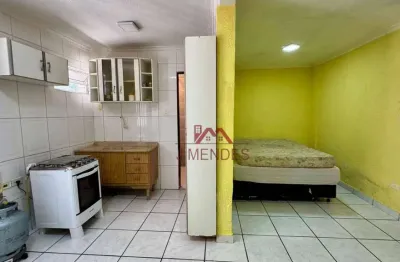 Kitnet com 1 dormitório à venda, 27 m² por r$ 172.000,00 - mirim - praia grande/sp