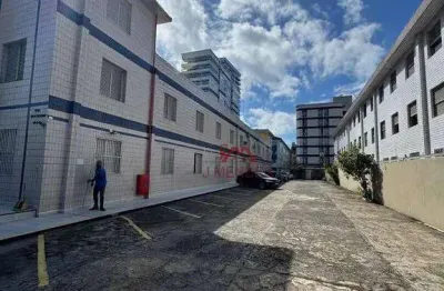 Kitnet com 1 dormitório à venda, 23 m² por r$ 210.000 - canto do forte - praia grande/sp