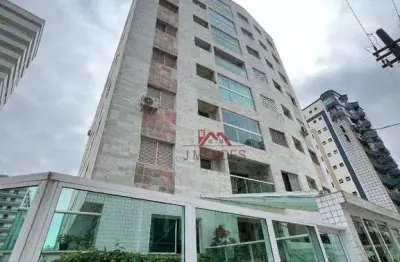 Apartamento com 2 dormitórios à venda, 78 m² por r$ 355.000,00 - aviação - praia grande/sp