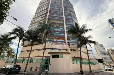 Apartamento com 2 dormitórios à venda, 90 m² por r$ 590.000,00 - vila assunção - praia grande/sp