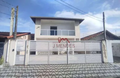Casa para alugar, 68 m² por r$ 2.000,00/mês - maracanã - praia grande/sp
