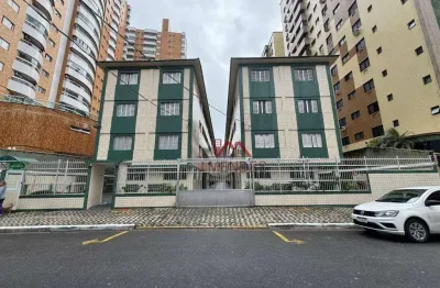 Apartamento com 2 dormitórios à venda, 53 m² por r$ 345.000,00 - canto do forte - praia grande/sp
