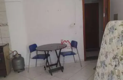 Kitnet com 1 dormitório à venda, 22 m² por r$ 180.000,00 - mirim - praia grande/sp