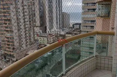 Apartamento com 1 dormitório à venda, 54 m² por r$ 370.000 - tupi - praia grande/sp