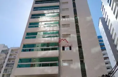 Apartamento com 2 dormitórios para alugar, 63 m² por r$ 3.600,00/mês - ocian - praia grande/sp