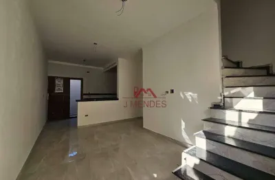 Sobrado com 2 dormitórios à venda, 62 m² por r$ 370.000,00 - vila guilhermina - praia grande/sp