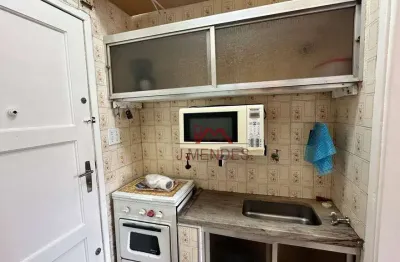 Kitnet com 1 dormitório à venda, 22 m² por r$ 140.000,00 - vila assunção - praia grande/sp
