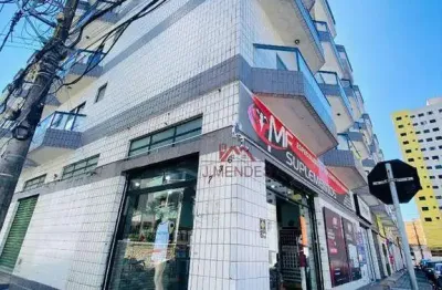 Kitnet com 1 dormitório à venda, 35 m² por r$ 179.000,00 - vila assunção - praia grande/sp