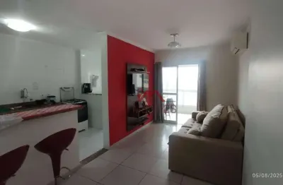 Apartamento com 1 dormitório sendo suíte à venda, 55 m² por r$ 380.000 - aviação - praia grande/sp