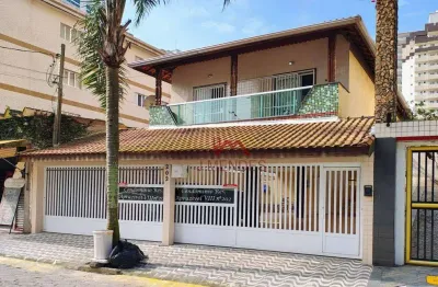 Casa com 3 dormitórios à venda, 97 m² por r$ 499.900,00 - aviação - praia grande/sp