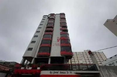 Apartamento com 1 dormitório à venda, 52 m² por r$ 340.000,00 - vila guilhermina - praia grande/sp