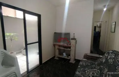 Apartamento garden com 1 dormitório à venda, 50 m² por r$ 269.000 - cidade ocian - praia grande/sp