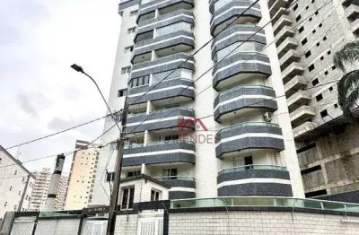 Apartamento com 1 dormitório à venda, 62 m² por r$ 315.000,00 - aviação - praia grande/sp